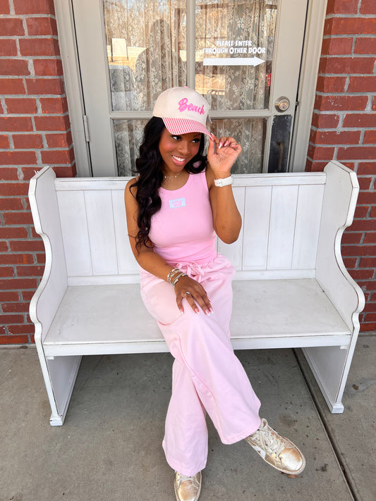 LULU MAC Light Pink Tank